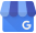 niebieski domek google